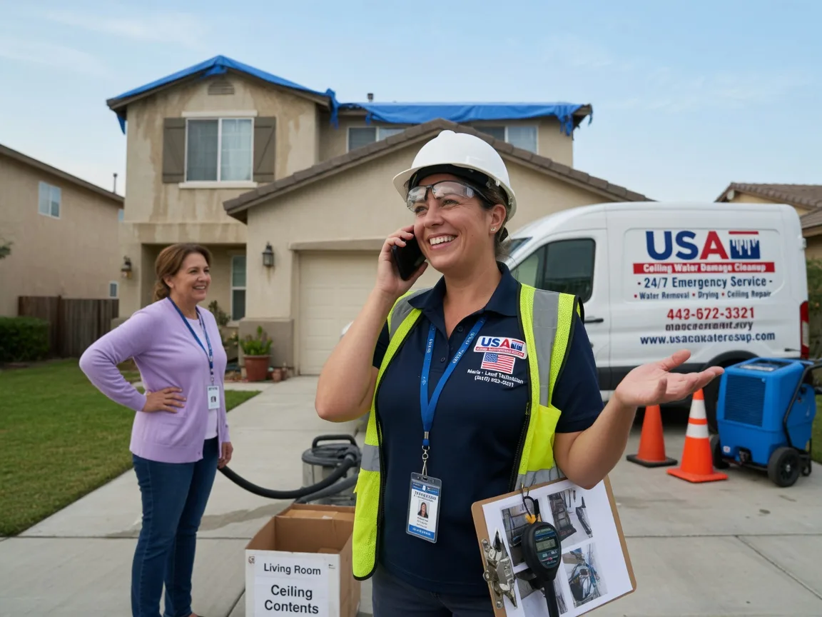 Ceiling Water Damage Restoration Forreston, IL FAQs
